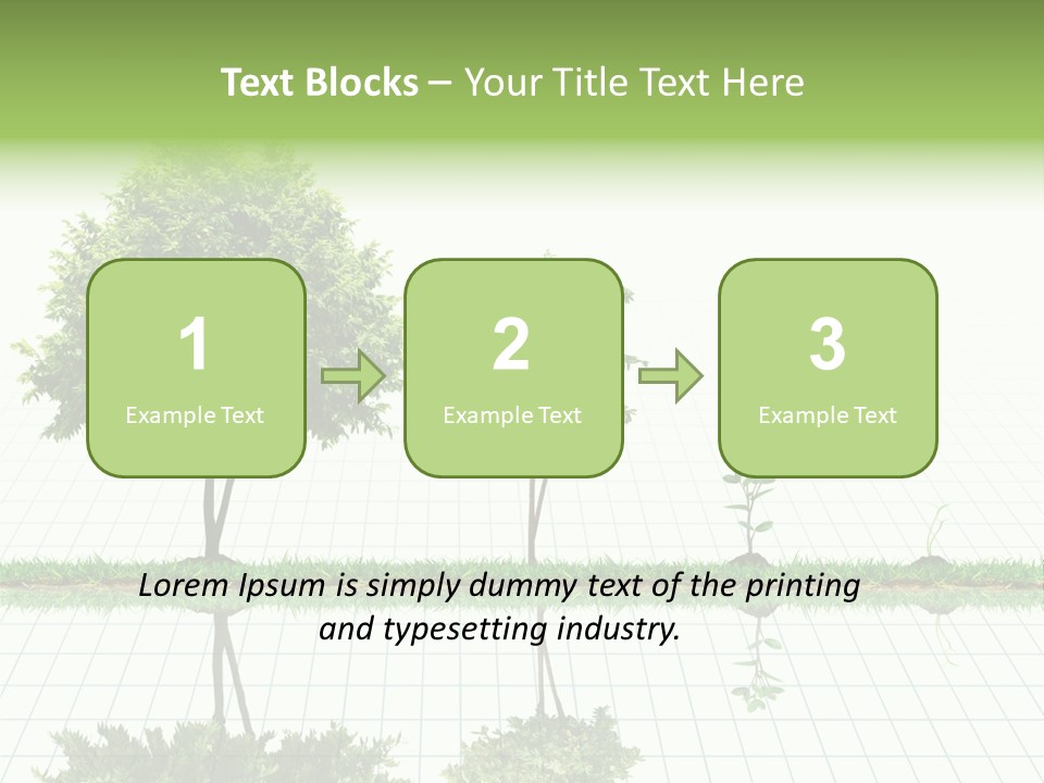 Evolution Germination White PowerPoint Template
