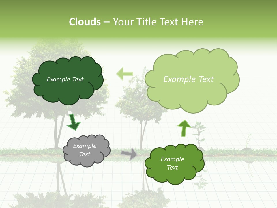 Evolution Germination White PowerPoint Template