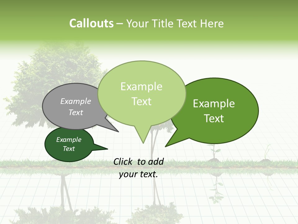 Evolution Germination White PowerPoint Template