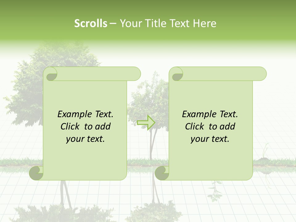 Evolution Germination White PowerPoint Template