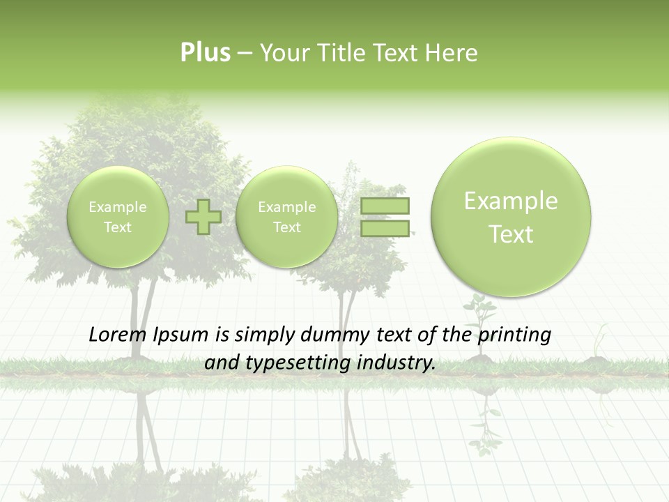 Evolution Germination White PowerPoint Template