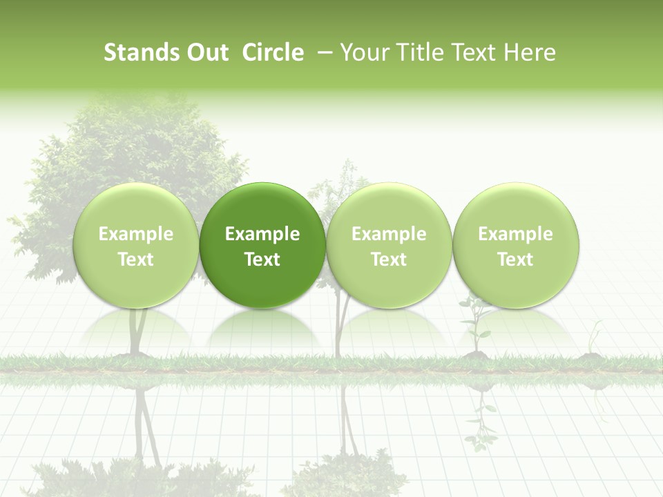 Evolution Germination White PowerPoint Template