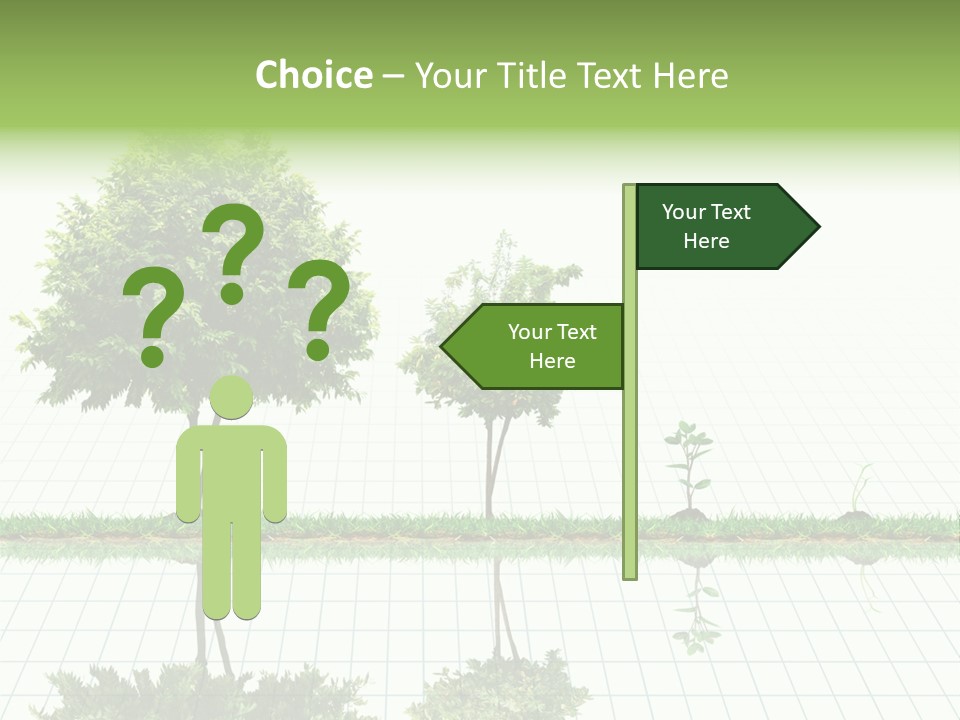 Evolution Germination White PowerPoint Template