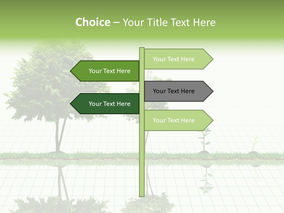 Evolution Germination White PowerPoint Template