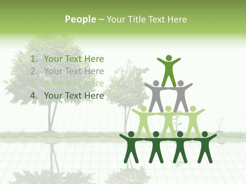 Evolution Germination White PowerPoint Template