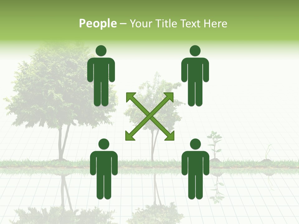 Evolution Germination White PowerPoint Template