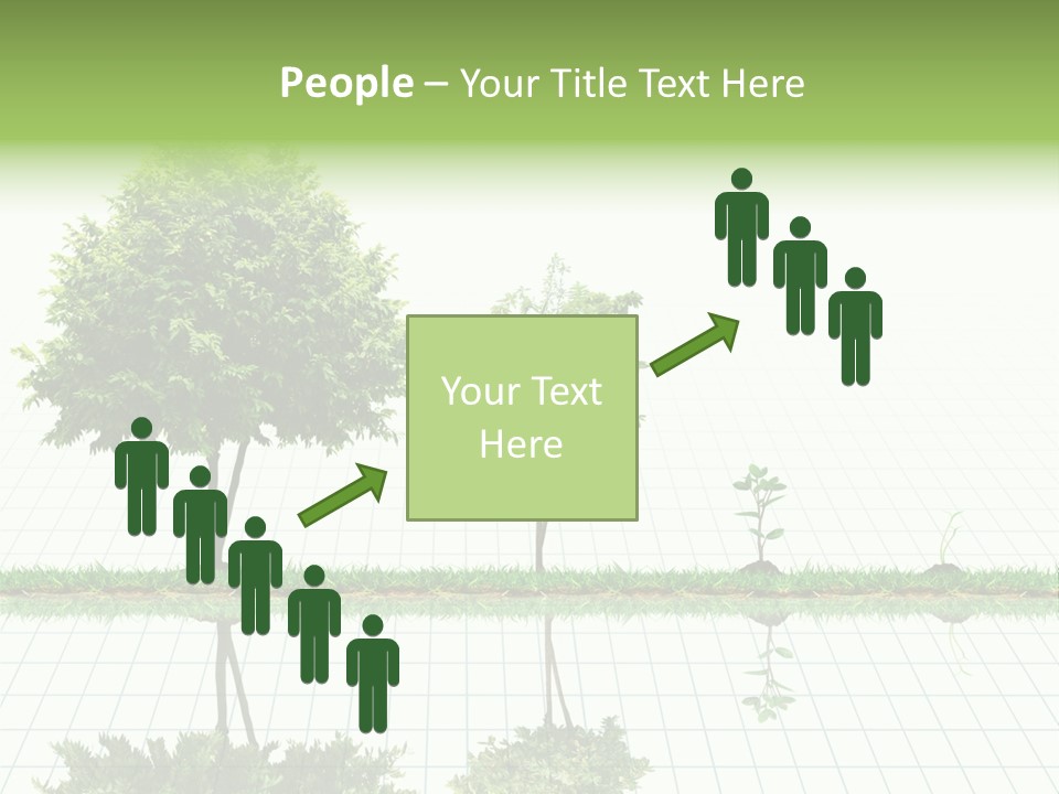 Evolution Germination White PowerPoint Template