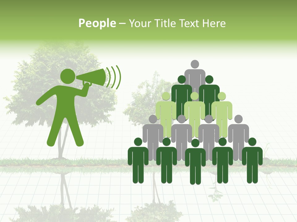 Evolution Germination White PowerPoint Template