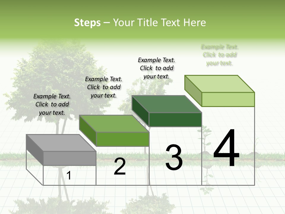 Evolution Germination White PowerPoint Template