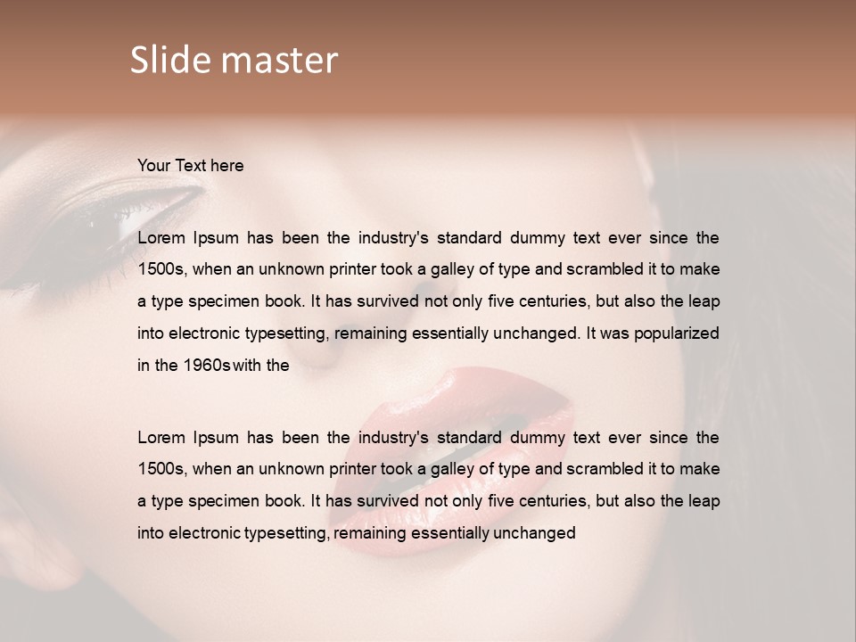 Colorful Gypsy Arabian PowerPoint Template