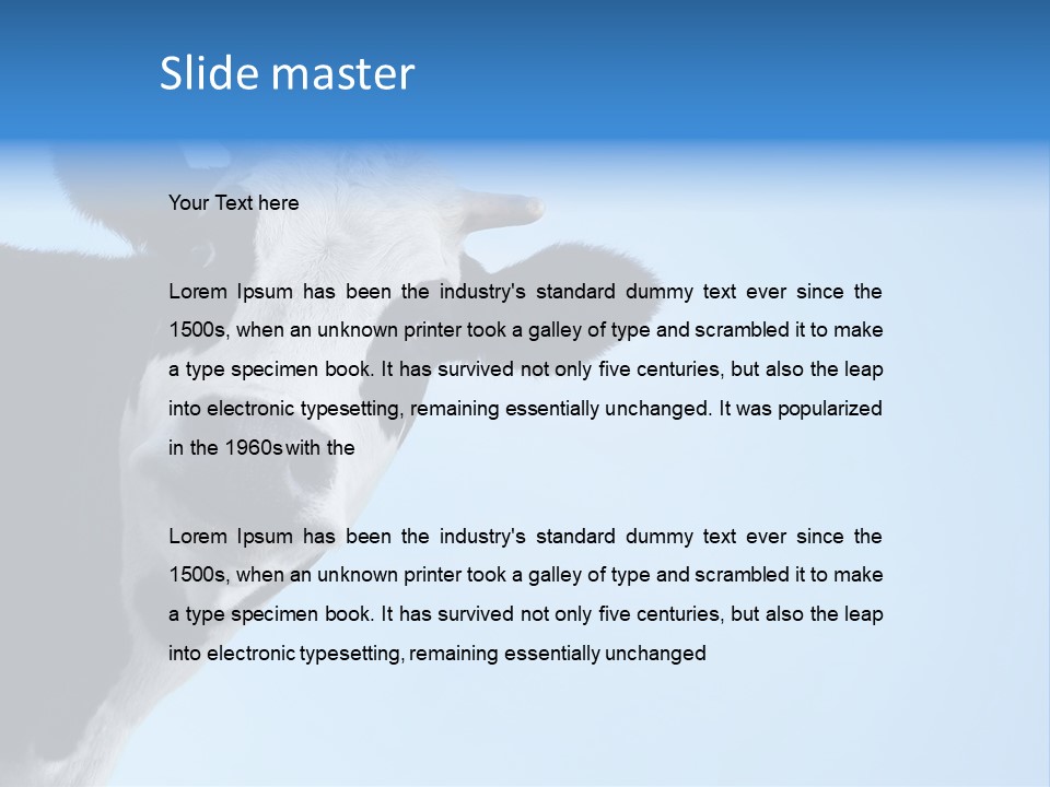 Farmland Goofy Strange PowerPoint Template