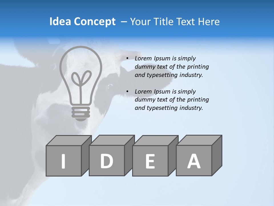Farmland Goofy Strange PowerPoint Template