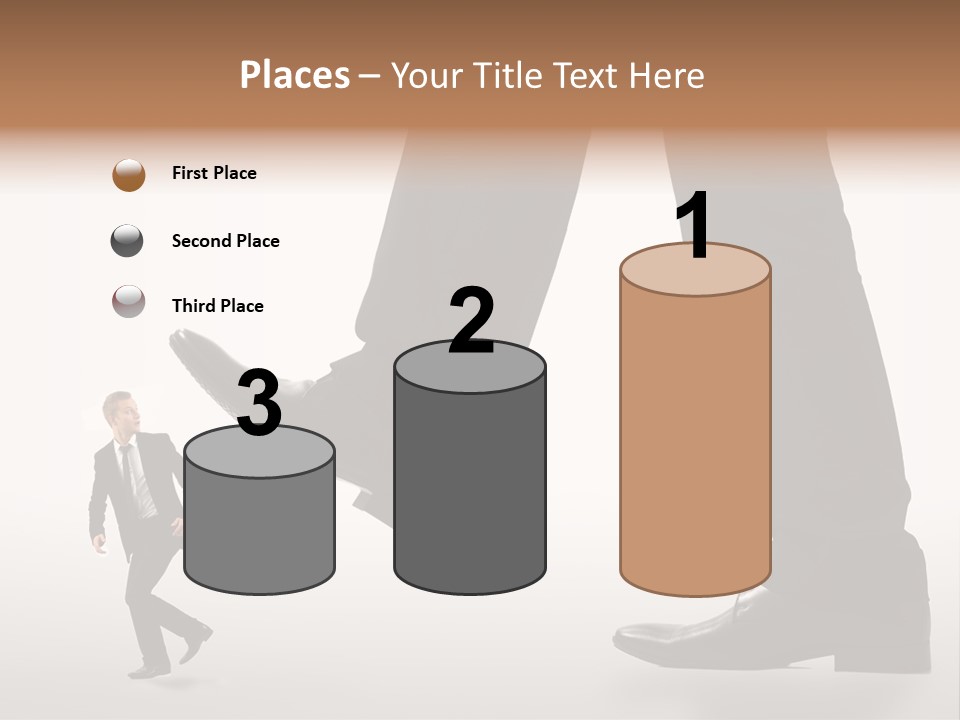 Hand Person Modern PowerPoint Template