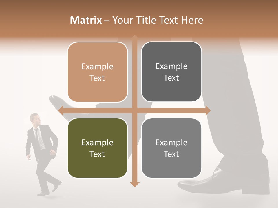 Hand Person Modern PowerPoint Template