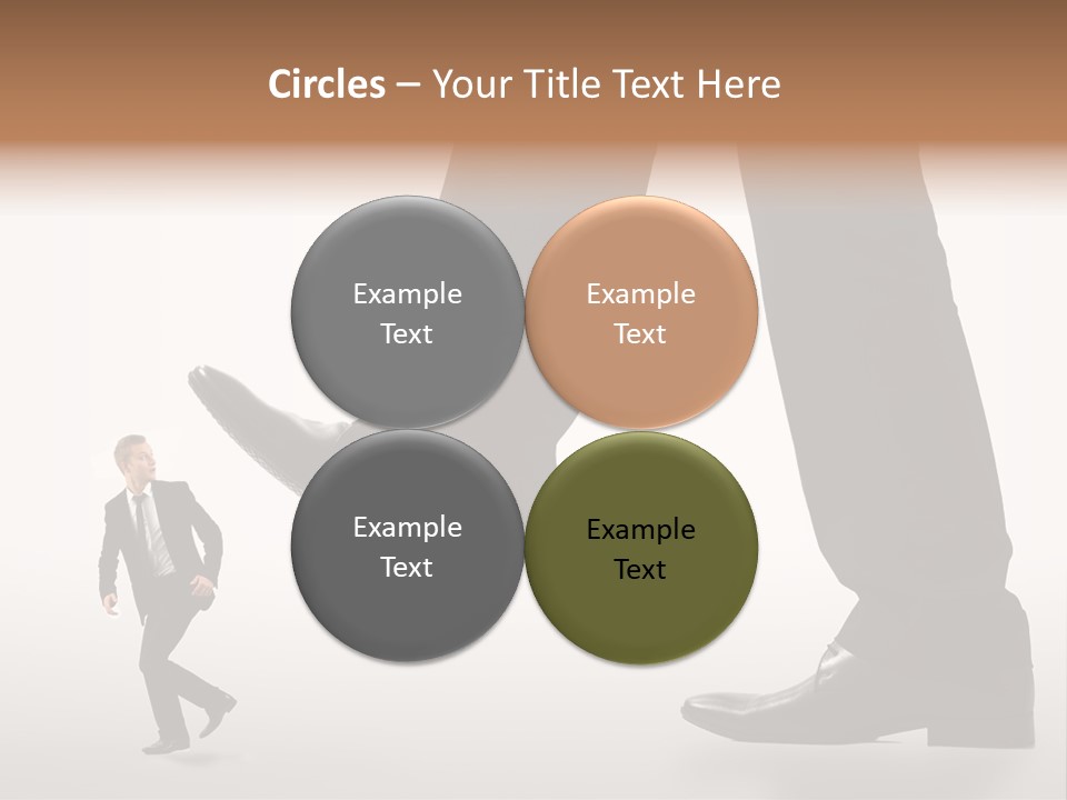 Hand Person Modern PowerPoint Template