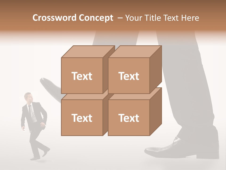 Hand Person Modern PowerPoint Template