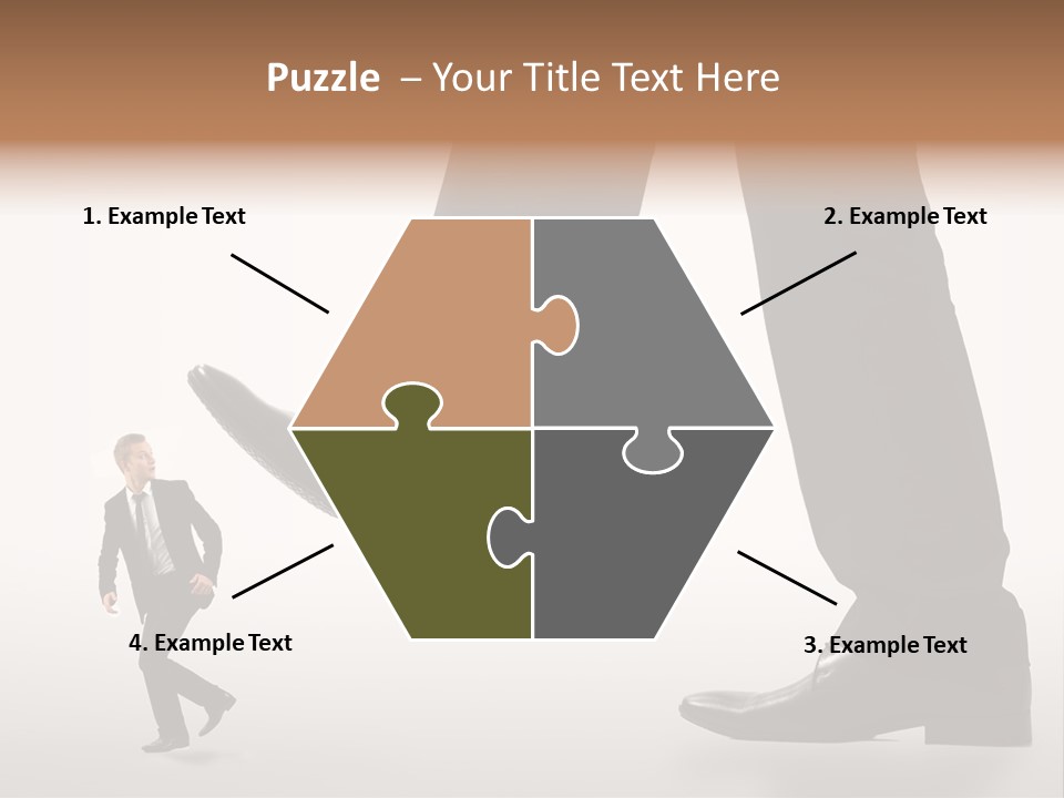 Hand Person Modern PowerPoint Template