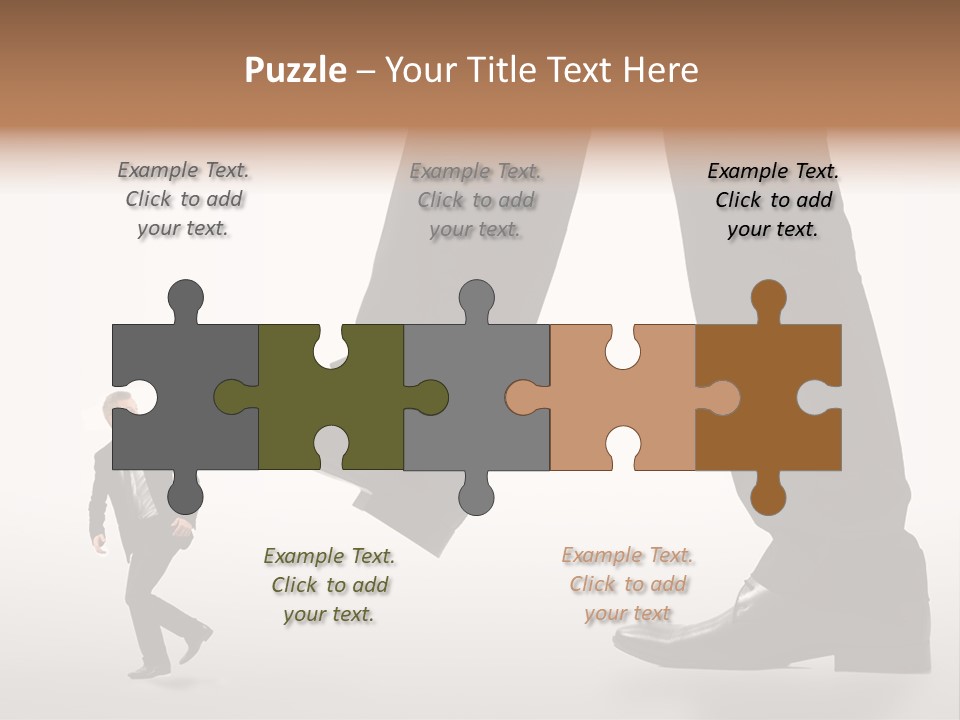 Hand Person Modern PowerPoint Template