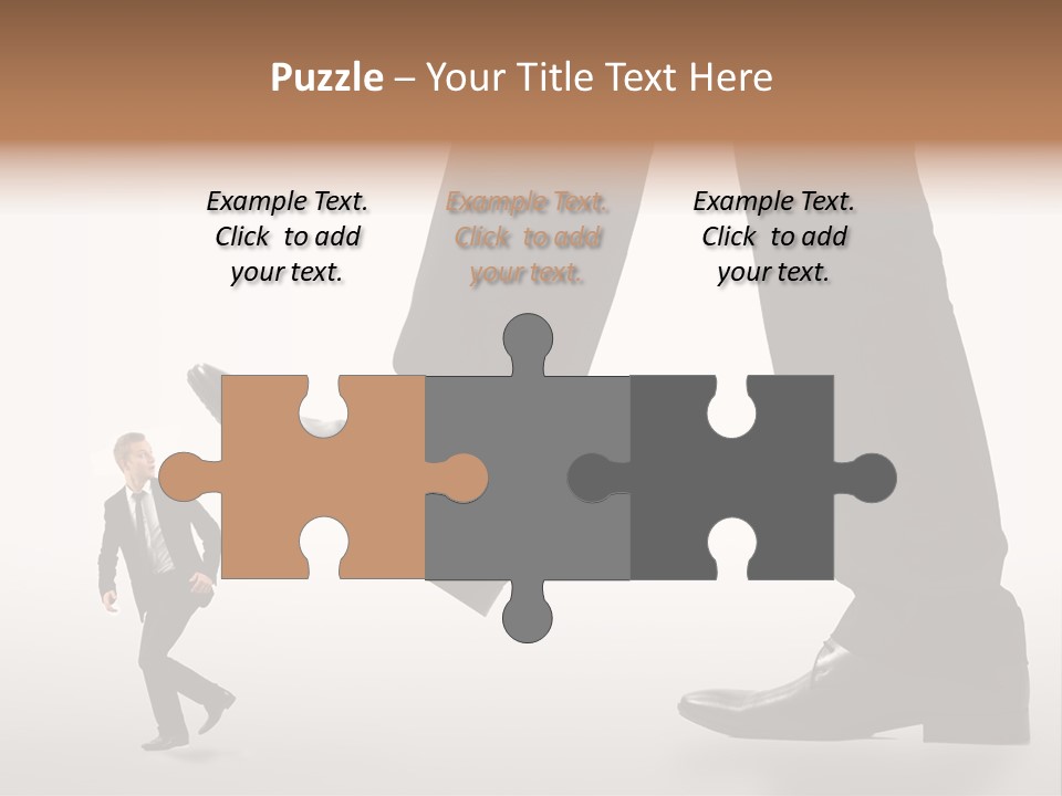 Hand Person Modern PowerPoint Template