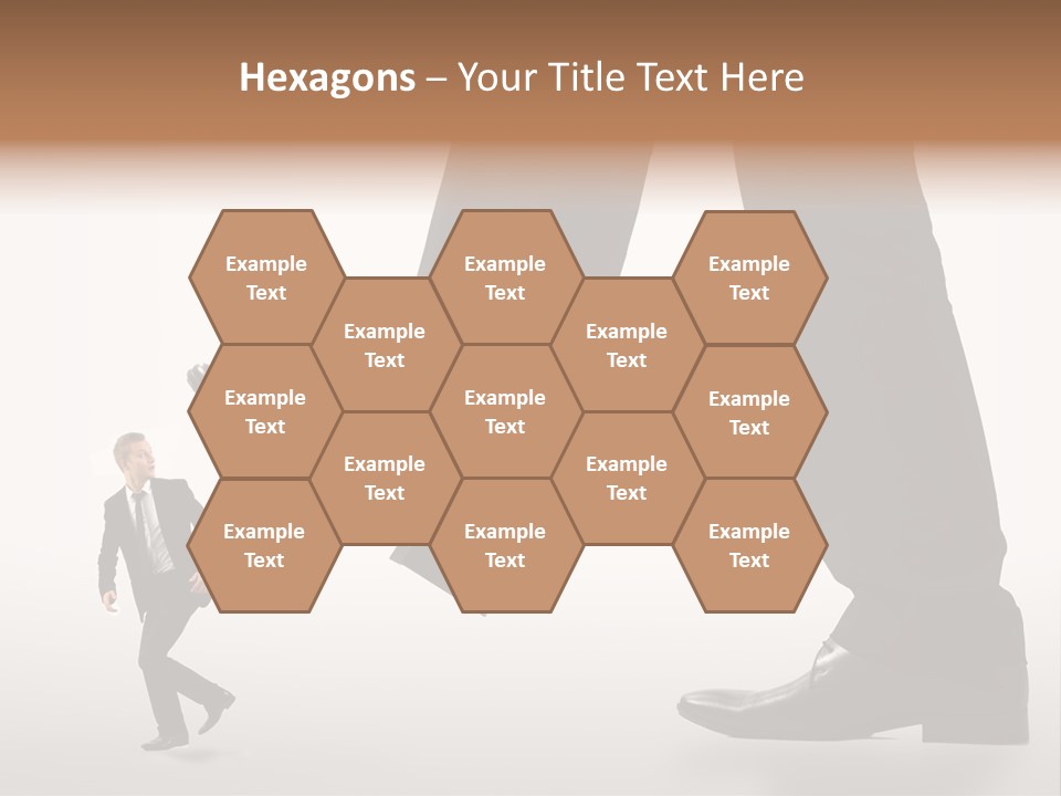 Hand Person Modern PowerPoint Template