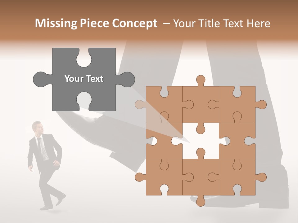 Hand Person Modern PowerPoint Template