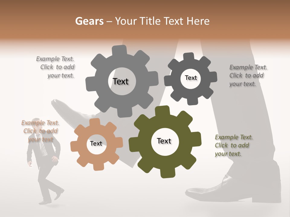 Hand Person Modern PowerPoint Template