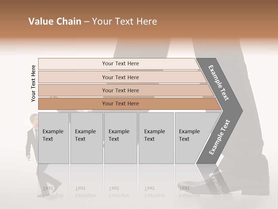Hand Person Modern PowerPoint Template