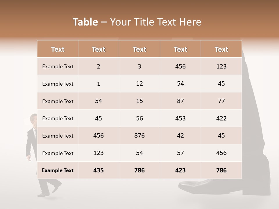 Hand Person Modern PowerPoint Template