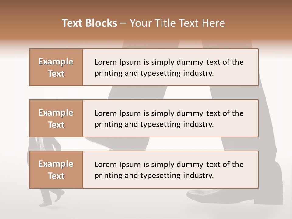 Hand Person Modern PowerPoint Template