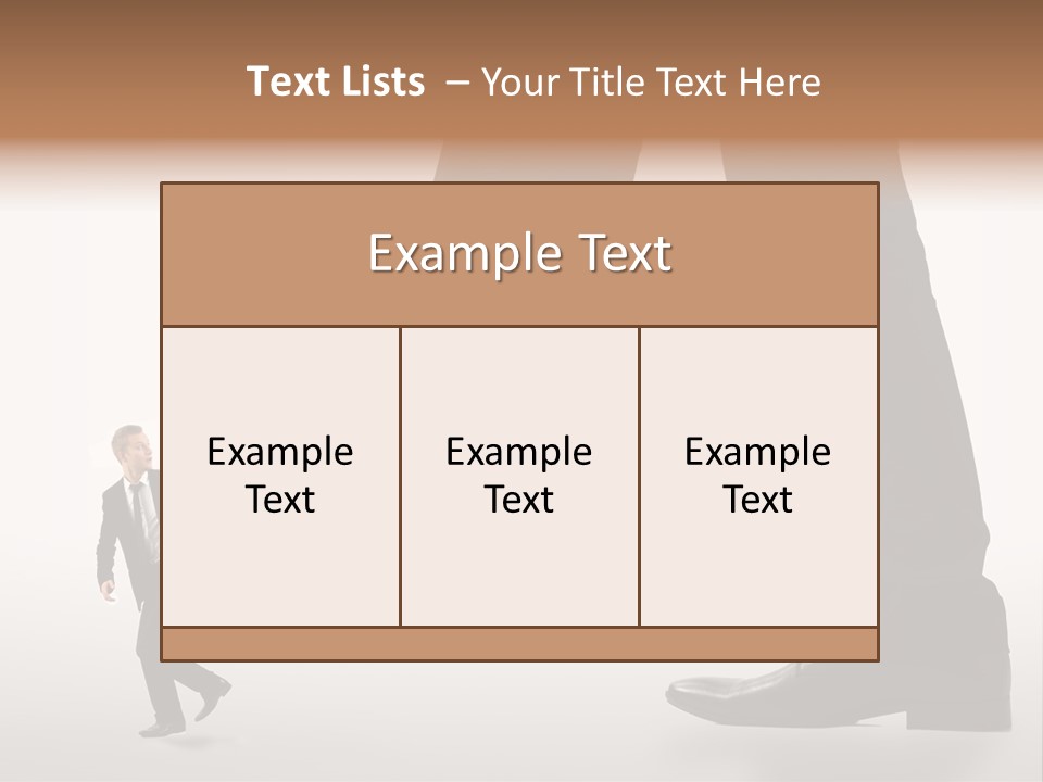 Hand Person Modern PowerPoint Template