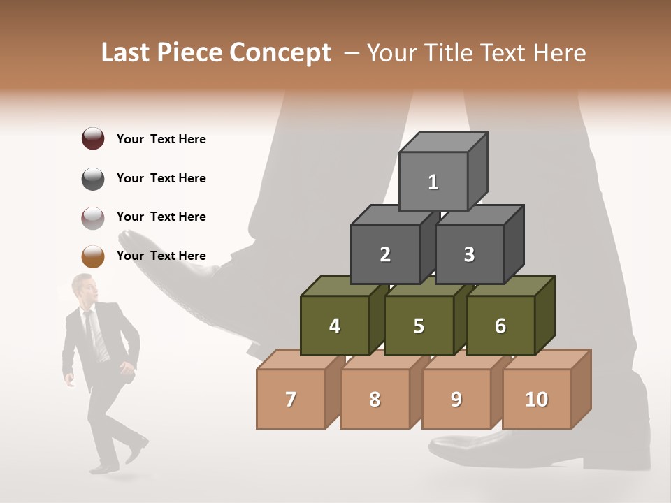 Hand Person Modern PowerPoint Template