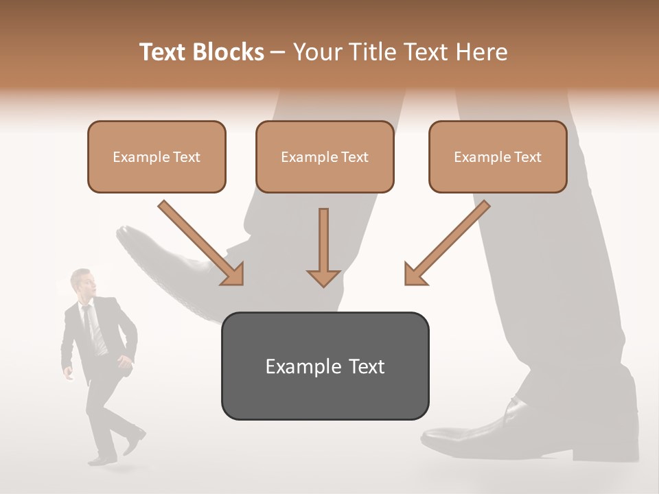 Hand Person Modern PowerPoint Template