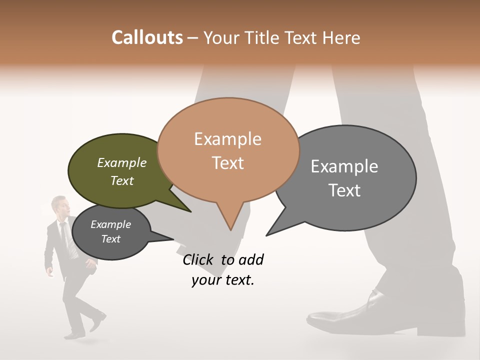 Hand Person Modern PowerPoint Template