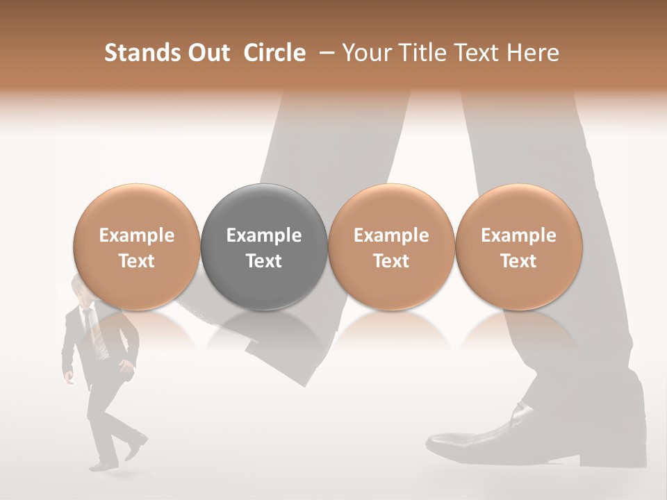 Hand Person Modern PowerPoint Template