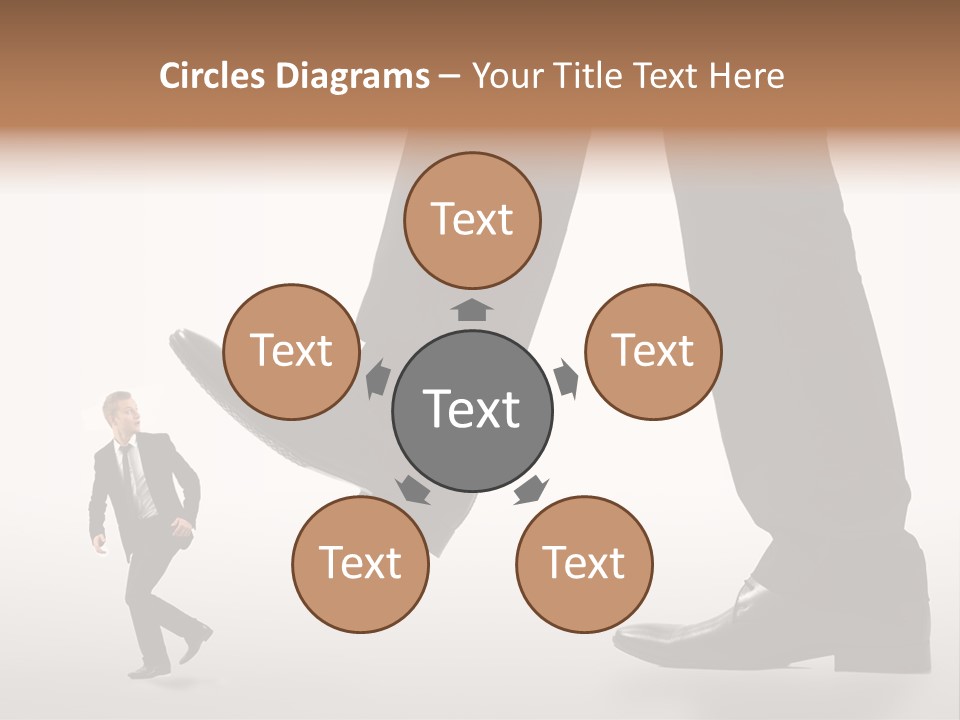 Hand Person Modern PowerPoint Template