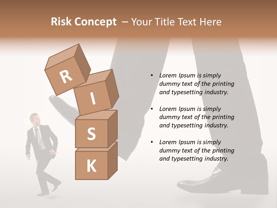 Hand Person Modern PowerPoint Template