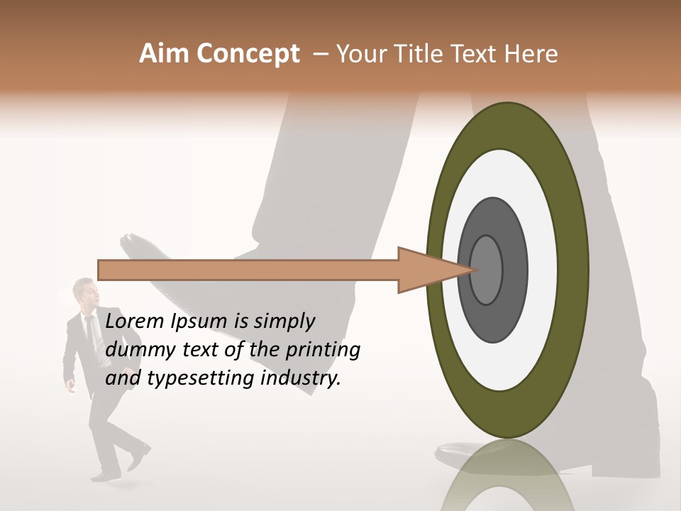 Hand Person Modern PowerPoint Template