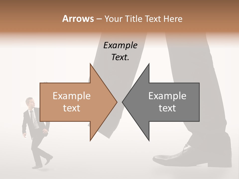 Hand Person Modern PowerPoint Template