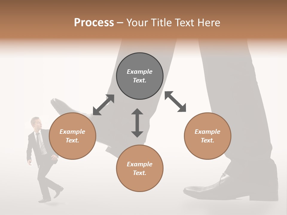 Hand Person Modern PowerPoint Template