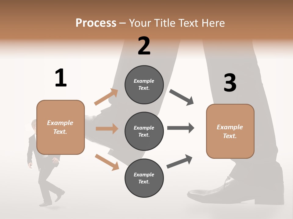 Hand Person Modern PowerPoint Template