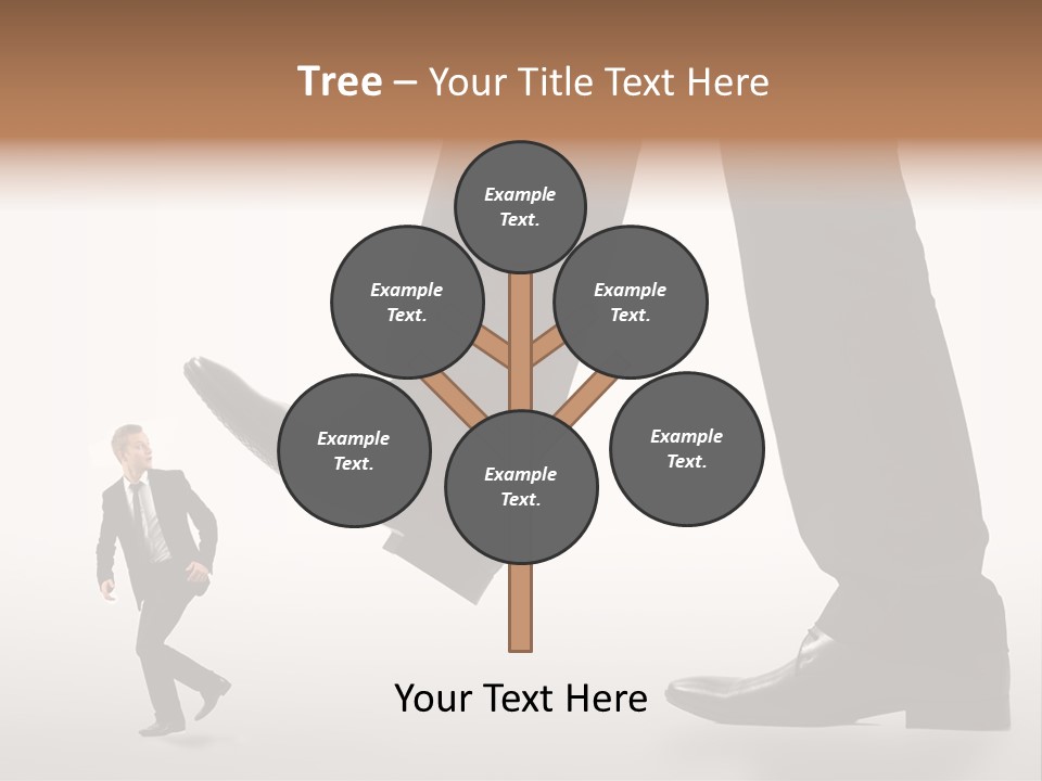 Hand Person Modern PowerPoint Template