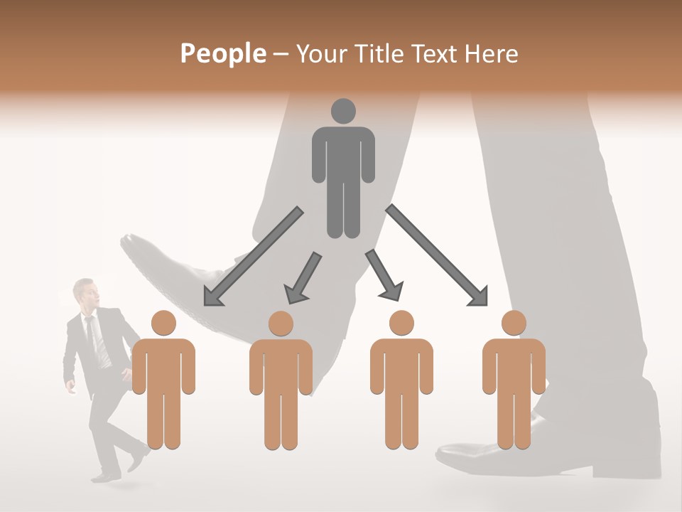 Hand Person Modern PowerPoint Template