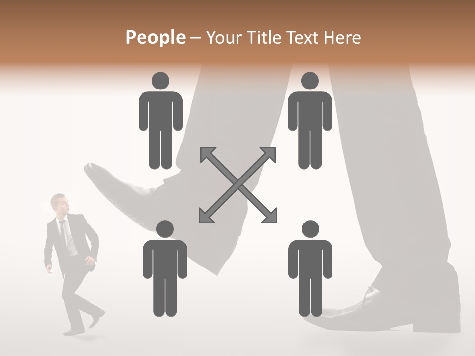 Hand Person Modern PowerPoint Template