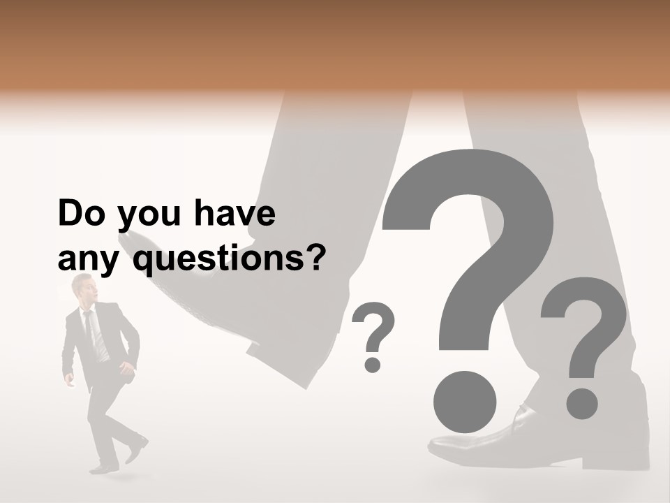 Hand Person Modern PowerPoint Template