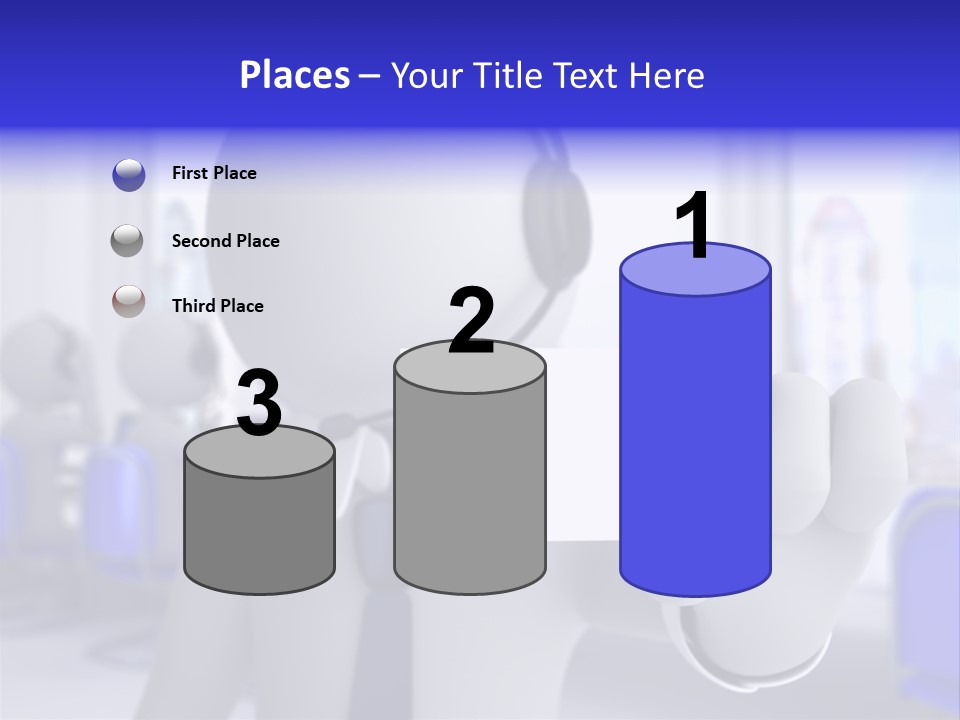 Agent Card Telephone PowerPoint Template