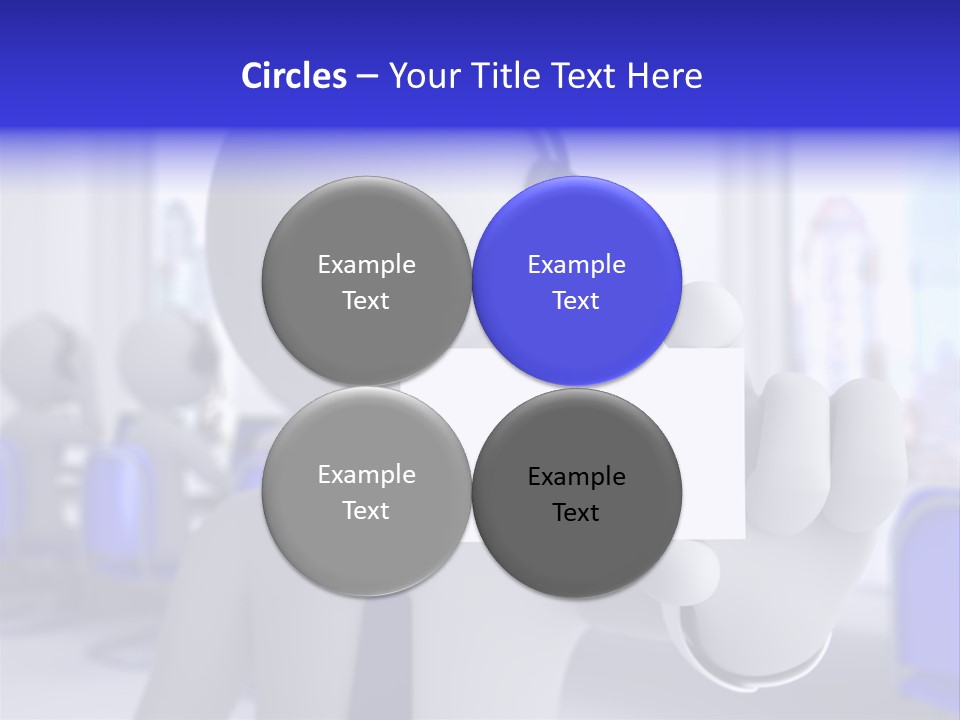 Agent Card Telephone PowerPoint Template
