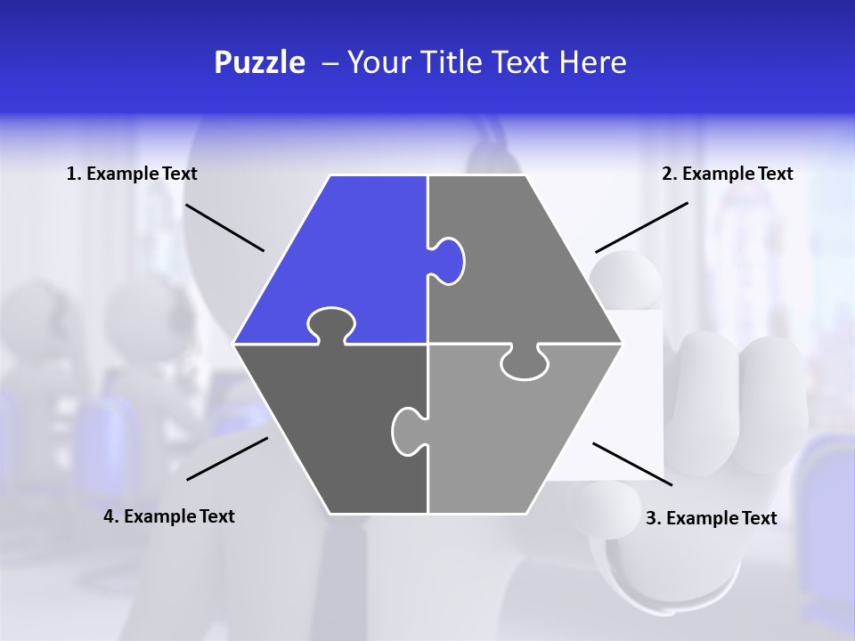 Agent Card Telephone PowerPoint Template