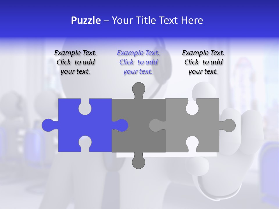 Agent Card Telephone PowerPoint Template