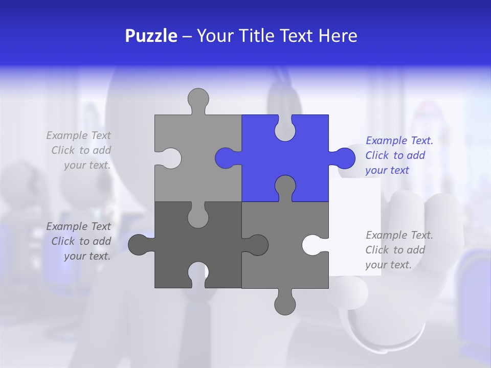 Agent Card Telephone PowerPoint Template