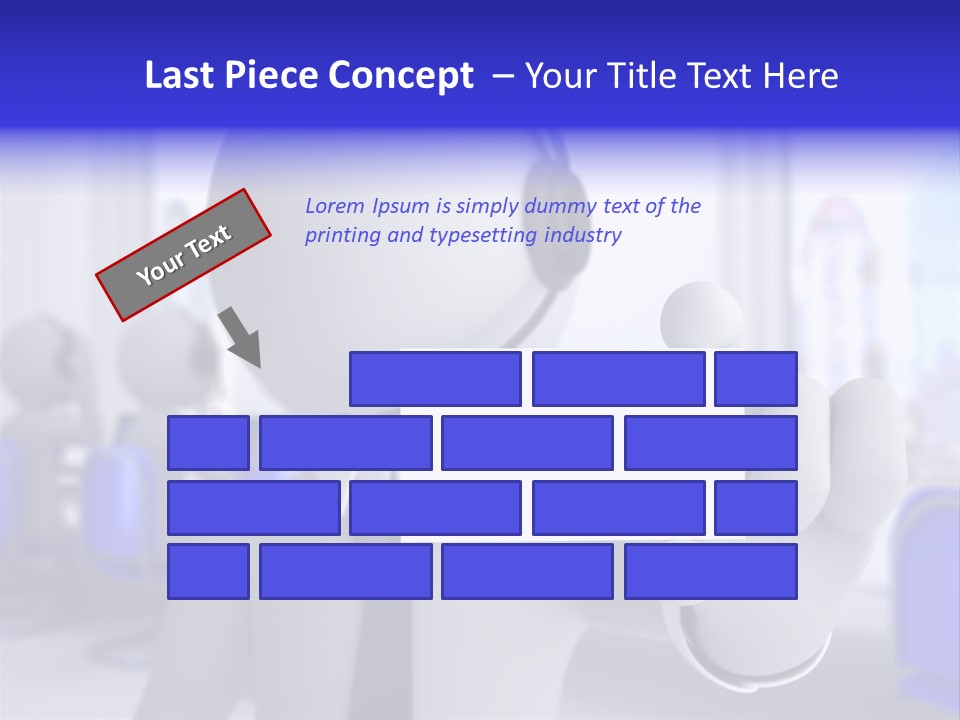 Agent Card Telephone PowerPoint Template